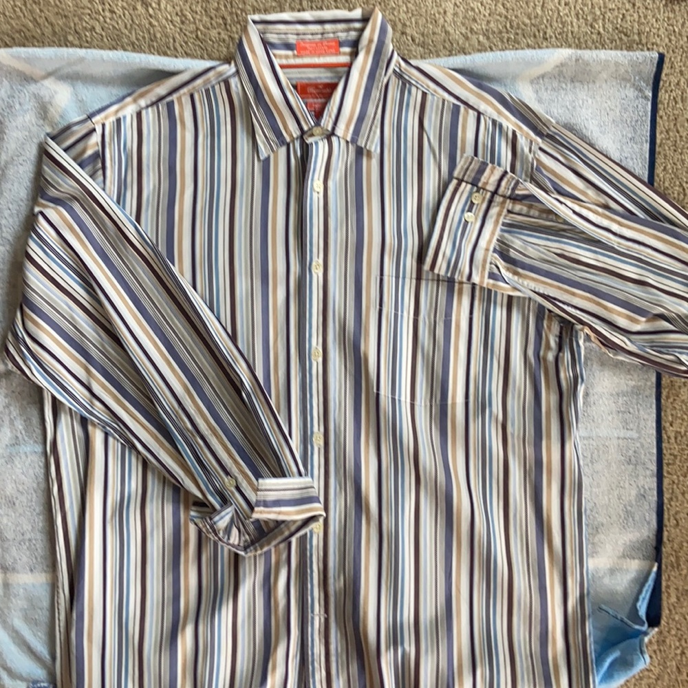 Men’s Faconnable long sleeve dress shirt
